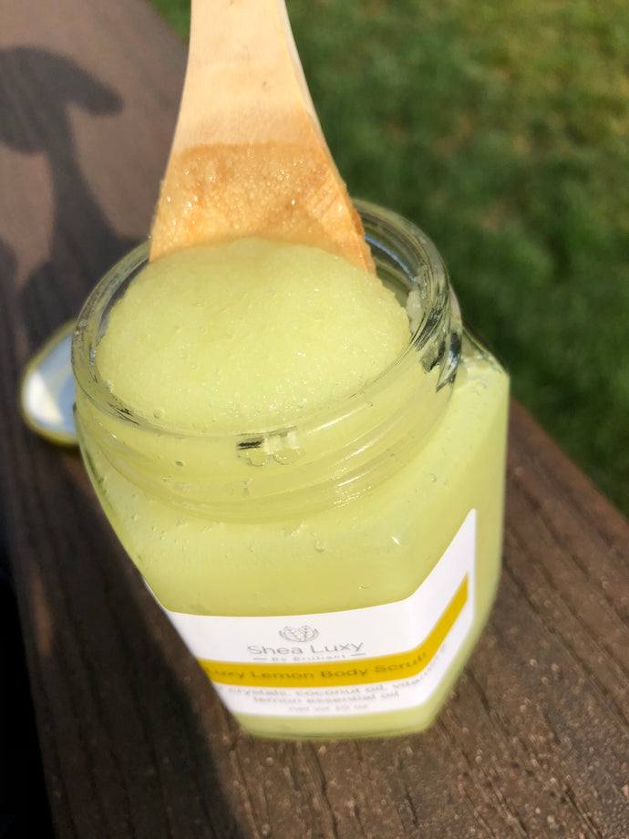 Luxy Lemon Body Scrub